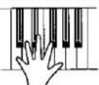 PANASONIC SX-KC600 - ■ Fingered mode - 1
