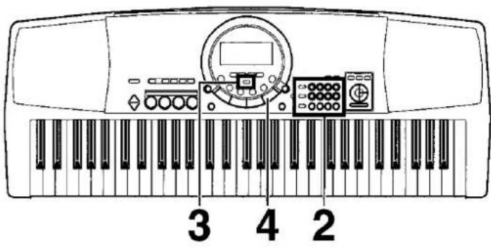 PANASONIC SX-KC600 - Play back the included Song Disk - 1