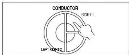 CONDUCTOR RIGHT 1 LEFT RIGHT 2
