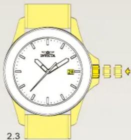 INVICTA Pro Diver 13699 - Set of Date - 3