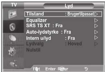 SAMSUNG LE26R89BD - Ændring af lydstandard - 1