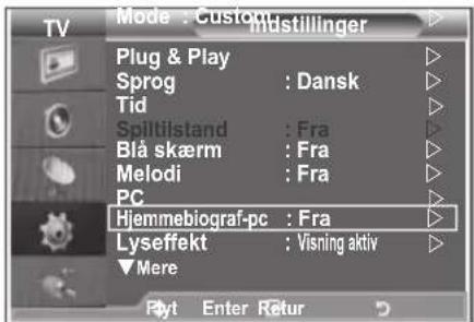 SAMSUNG LE26R89BD - Indstilling af hjemmebiograf-pc - 1