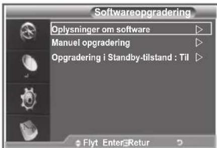SAMSUNG LE26R89BD - Opgradering af softwaren - 2