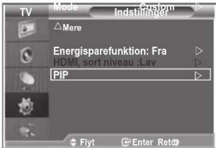 SAMSUNG LE26R89BD - Visning af billede-i-billede (PIP) - 1
