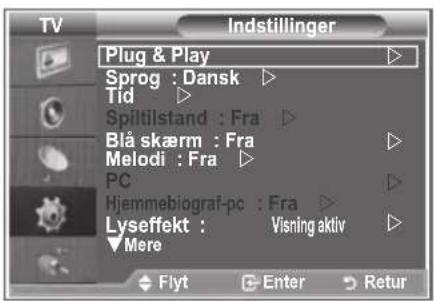 SAMSUNG LE26R89BD - Hvis du ønsker at nulstille denne funktion... - 1