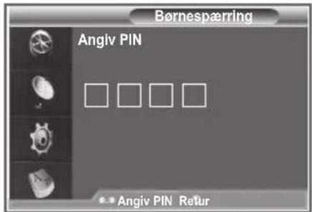 SAMSUNG LE26R89BD - Opsætning af børnespærring - 2