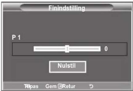 SAMSUNG LE26R89BD - Finindstilling af kanaler - 2