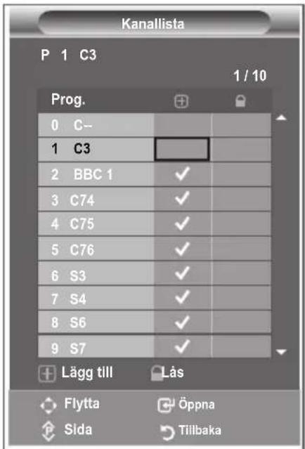 Kanallista P 1 C3 1 / 10 Prog. 0 C-- 1 C3 2 BBC 1 ✓ 3 C74 ✓ 4 C75 ✓ 5 C76 ✓ 6 S3 ✓ 7 S4 ✓ 8 S6 ✓ 9 S7 ✓ Lägg till Läs Flytta Öppna Slda Tillbaka