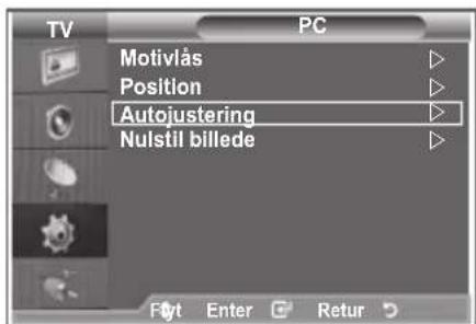 SAMSUNG LE26R89BD - Automatisk justering af pc-skærmen (Autojustering): - 1