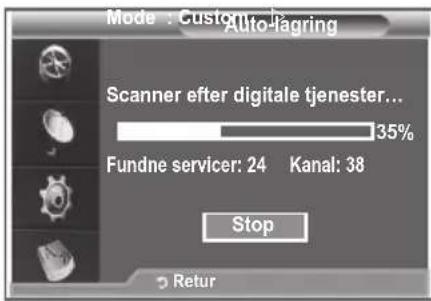 SAMSUNG LE26R89BD - Automatisk opdatering af kanallisten - 1