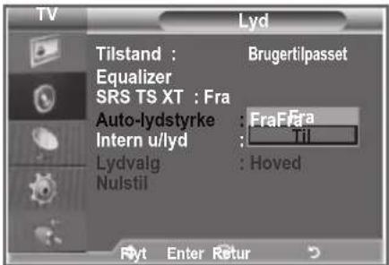 SAMSUNG LE26R89BD - Automatisk justering af lydstyrken - 2