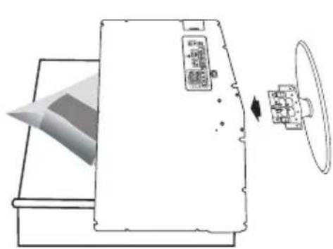 SAMSUNG LE26R89BD - Installation af foden - 1