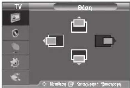 TV Θέση Μετάθεση Καταχώρηση Σποτροφη