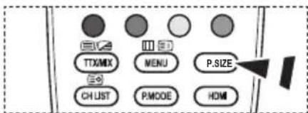 TTXMX MENU P.SIZE CH_UST PMODE HDMI