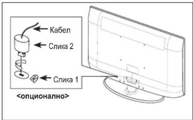 SAMSUNG LE26A330J1 - Користење на Kensington бравата против кражба (во зависност од моделот) - 1