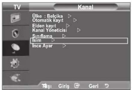 TV Ülke : Belçika Otomatik kayıt Elden kayıt Kanal Yöneticisi Siniflama İsim Ince Ayar Təsi Giriş Geri