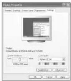 SAMSUNG LE26A330J1 - PC Yazılımınızın Ayarlanması (Windows XP'ye bağlı olarak) - 1