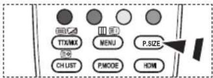 TTXMX MENU P.SIZE CHUSt PMODE HDMI