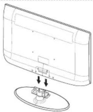 SAMSUNG LE26A330J1 - Montarea standului - 1