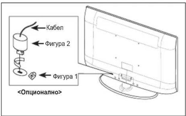 SAMSUNG LE26A330J1 - Използване на заключалката Kensington против кражба (в зависимост от модела) - 1