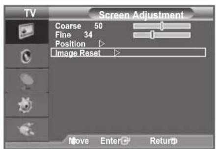 SAMSUNG LE26A330J1 - Image Reset - 1