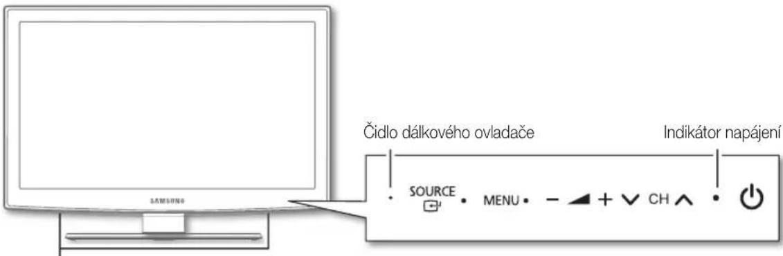 SAMSUNG LE22C450E1W - Seznámení s ovládacím panelem - 1
