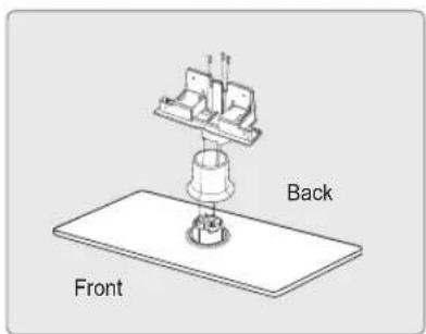 SAMSUNG LE37B535P7W - Installing the Stand - 1