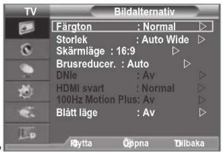 SAMSUNG LE37A656A1C - Det går att återgå till fabriksinställningarna för bilden. - 3