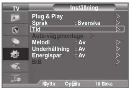 SAMSUNG LE37A656A1C - Ställa in sovtimern - 1