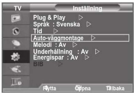 SAMSUNG LE37A656A1C - Gå in i menyn - 1
