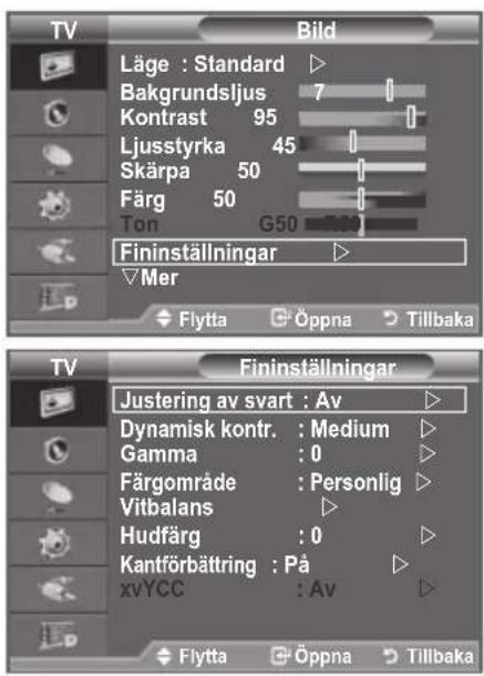 SAMSUNG LE37A656A1C - Du kan välja den färgton som känns bekvämast. - 1