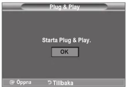SAMSUNG LE37A656A1C - Om du vill återställa denna funktion ... - 2