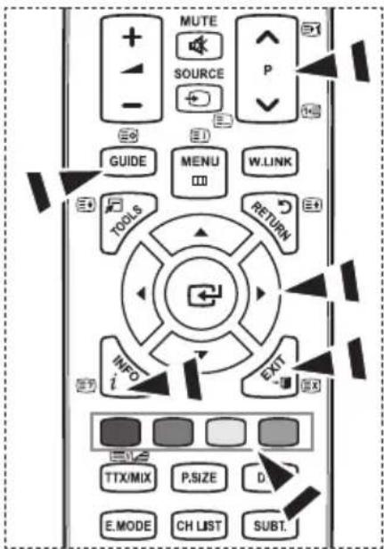 SAMSUNG LE37A656A1C - Visa Elektronisk programguide - 3