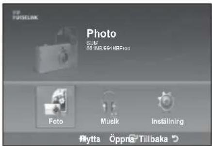 SAMSUNG LE37A656A1C - Använda PHOTO (JPEG) Lista (Fotolistan) - 1
