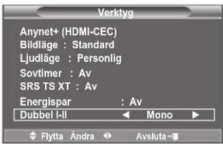 SAMSUNG LE37A656A1C - Välja ljudläge - 1