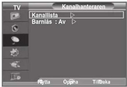 SAMSUNG LE37A656A1C - Lägga till / låsa kanaler - 2
