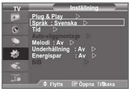 SAMSUNG LE37A656A1C - Välja språk - 1