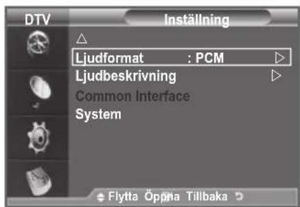 SAMSUNG LE37A656A1C - Välja ljudformat - 1