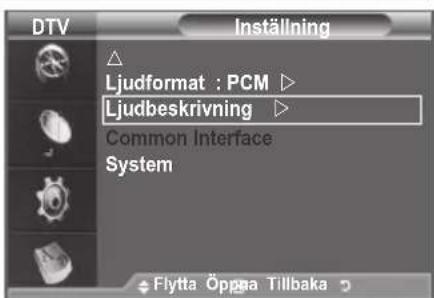 SAMSUNG LE37A656A1C - Välja ljudformat - 2