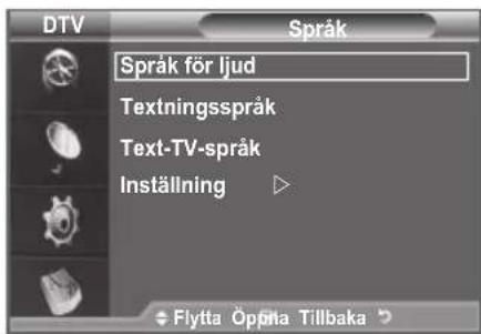 SAMSUNG LE37A656A1C - Välja önskat språk - 1