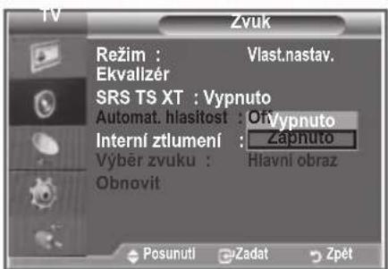 SAMSUNG LE32S86BD - Automatické nastavení hlasitosti - 2