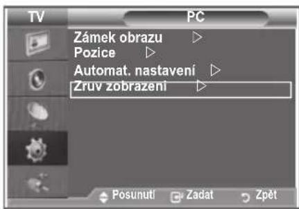 SAMSUNG LE32S86BD - Změna pozice obrazu: - 4