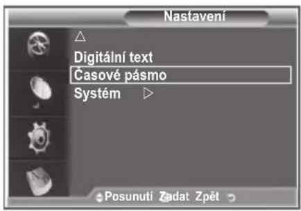 SAMSUNG LE32S86BD - Výběr časového pásma (Pouze Španělsko) - 1