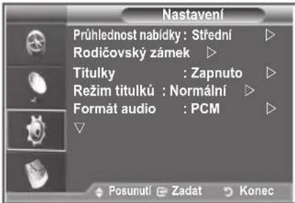 SAMSUNG LE32S86BD - Jazyk - 3