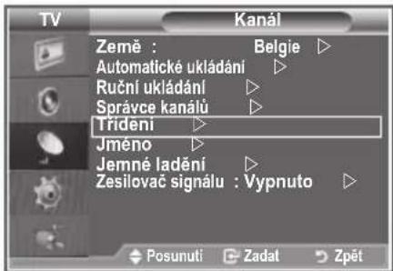 SAMSUNG LE32S86BD - Můžete zaměnit čísla dvou kanálů, abyste tak: - 1