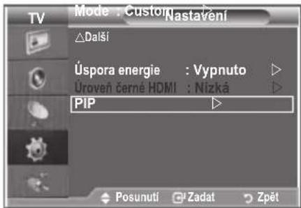SAMSUNG LE32S86BD - Sledování obrazu v obraze (PIP) - 1