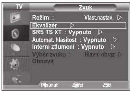 SAMSUNG LE32S86BD - Úprava nastavení zvuku - 1