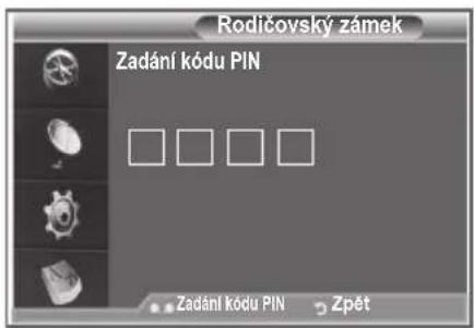 SAMSUNG LE32S86BD - Nastavení rodičovského zámku - 2