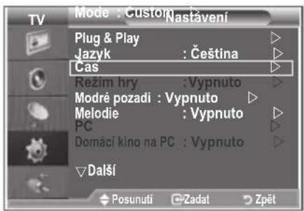 SAMSUNG LE32S86BD - Nastavení časovače usínání - 1
