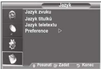 SAMSUNG LE32S86BD - Jazyk - 4